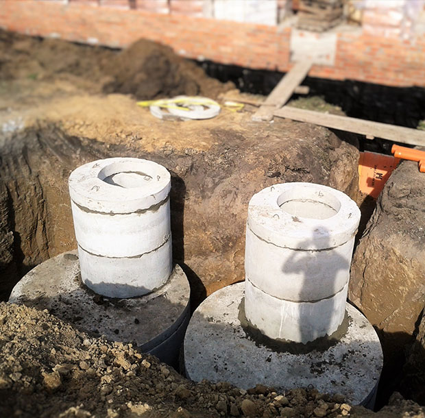 Септики из бетонных колец в Рузском районе